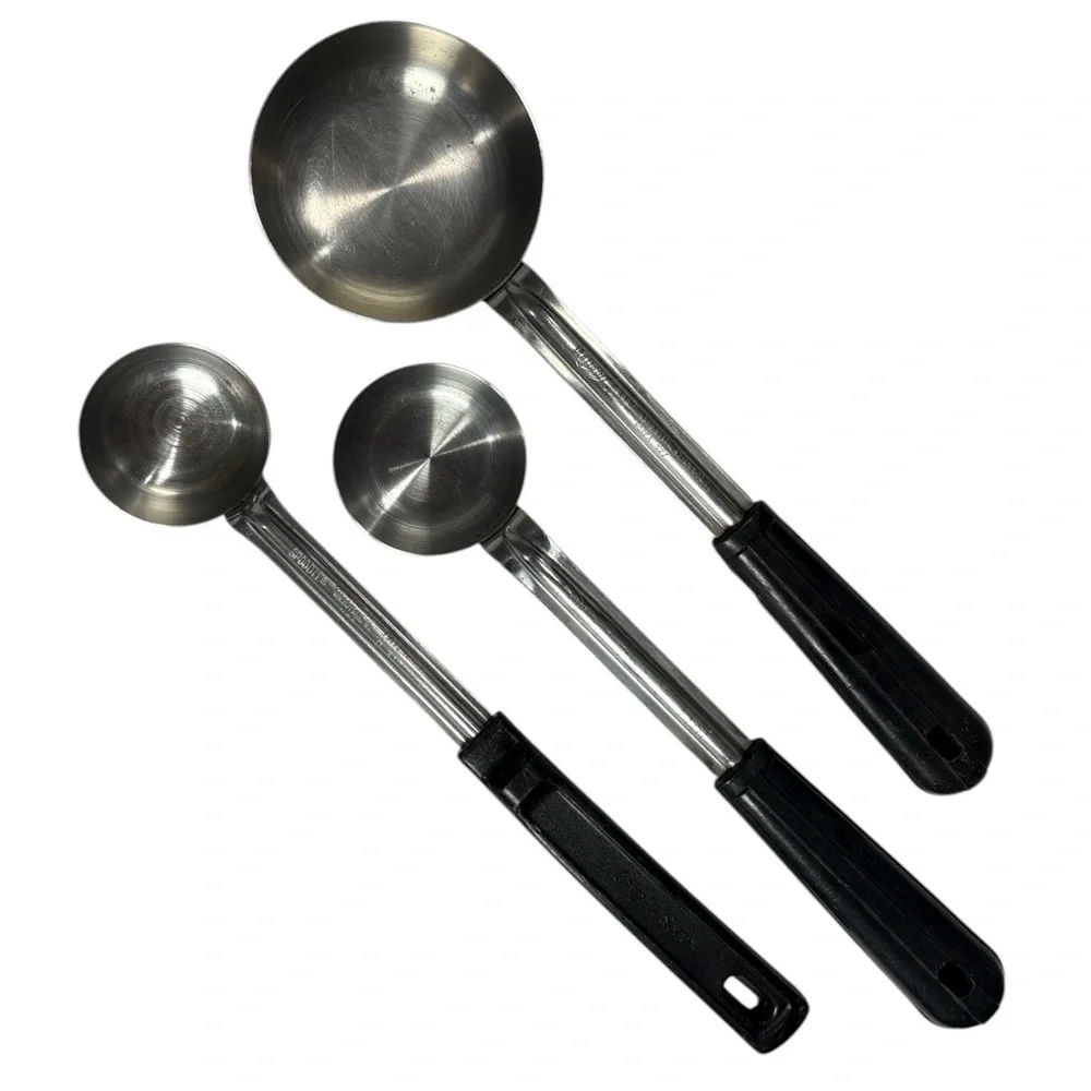 Portion Control Scoops Spoodle Ladle Food Service Restaurant 6oz (2)-2oz